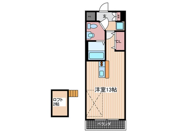 S-FORT鶴見町の物件間取画像